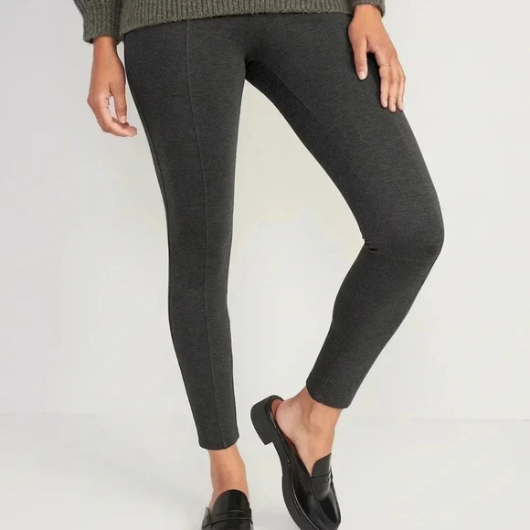 Old Navy Gray Charcoal Ponte Pant - Picture 1 of 8